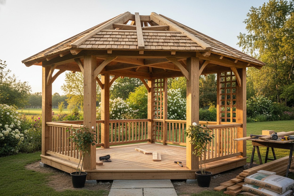 Altana drewniana — materiały, konstrukcja i trwałość