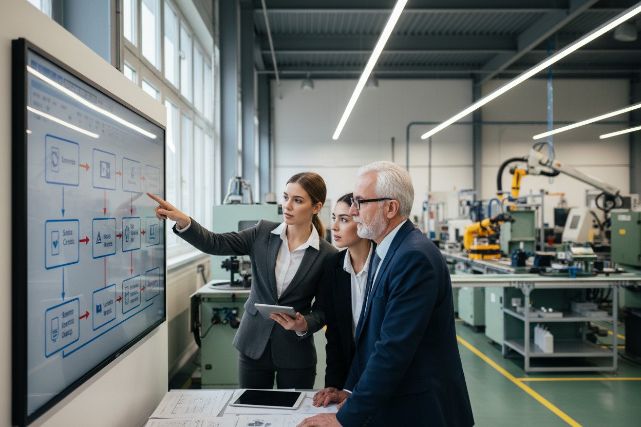 Diagnoza procesów przed wdrożeniem automatyzacji produkcji