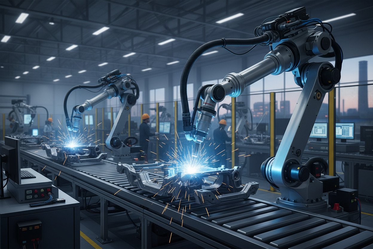 Jak działa robot spawalniczy i jakie procesy automatyzuje