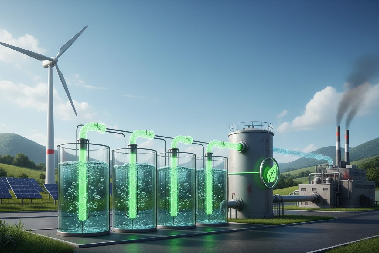 Jak działa zielony wodór i dlaczego kolor ma znaczenie