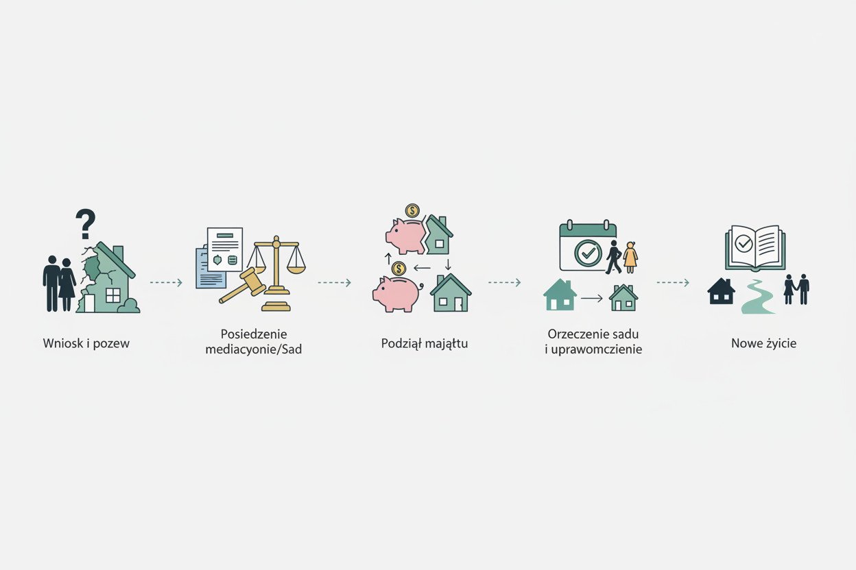 Jak wygląda procedura rozwodowa krok po kroku
