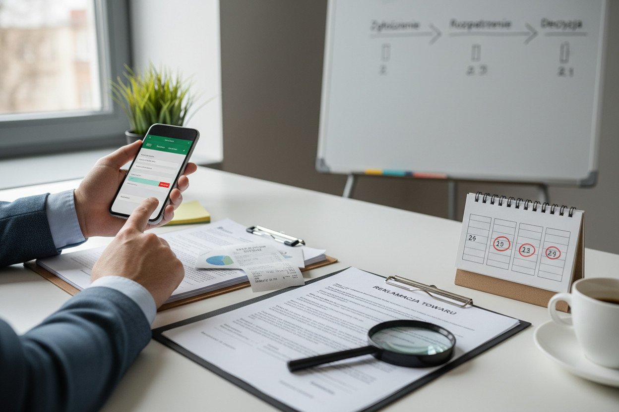 Jak złożyć reklamację towaru — terminy i procedura