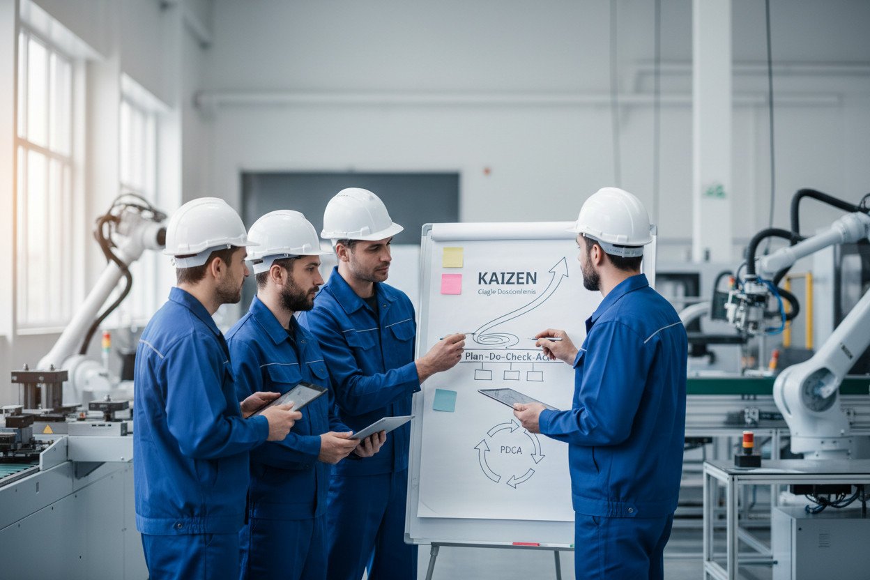 Kaizen i ciągłe doskonalenie — jak zbudować kulturę zmian