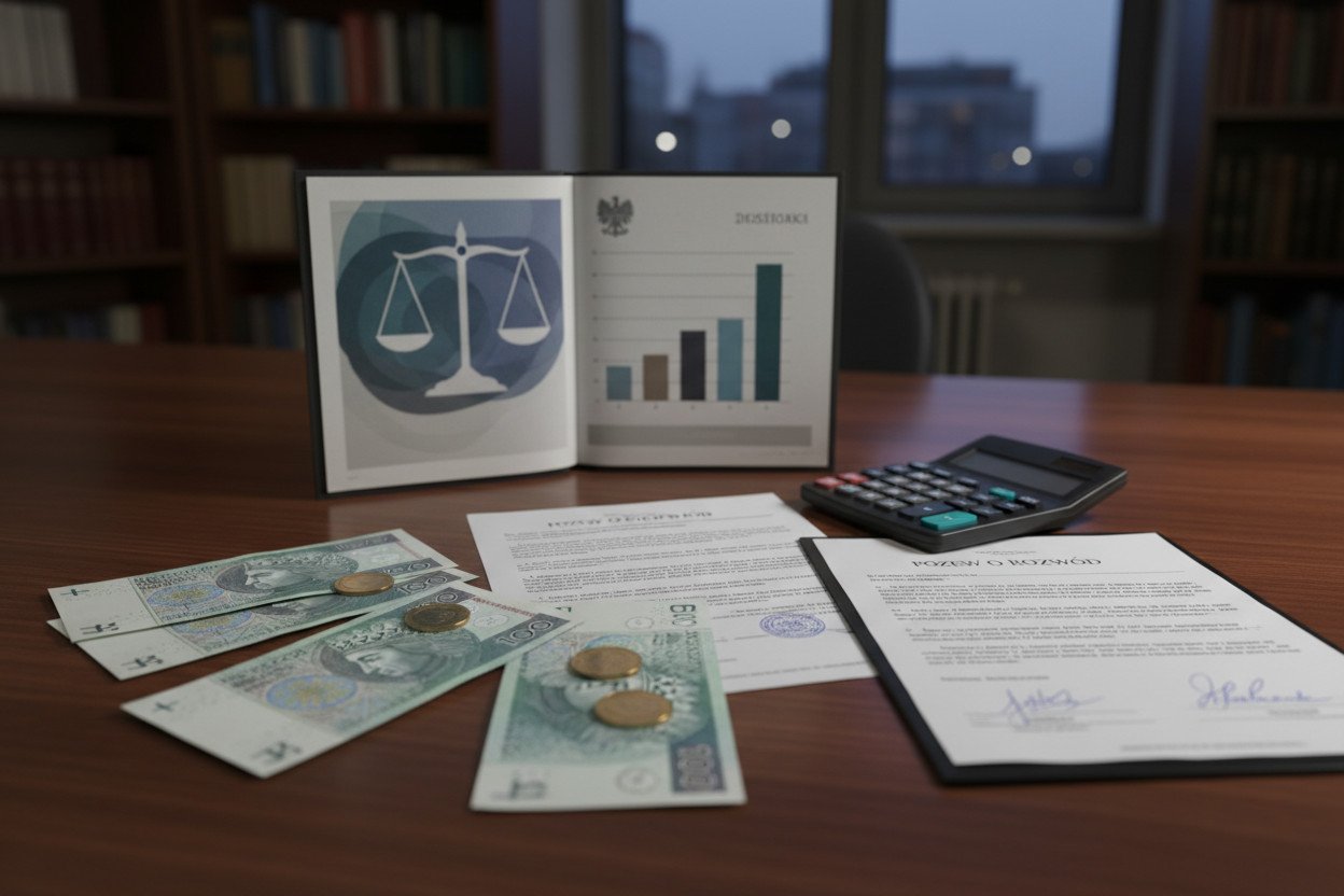 Koszty sądowe w sprawie o rozwód — co ile kosztuje