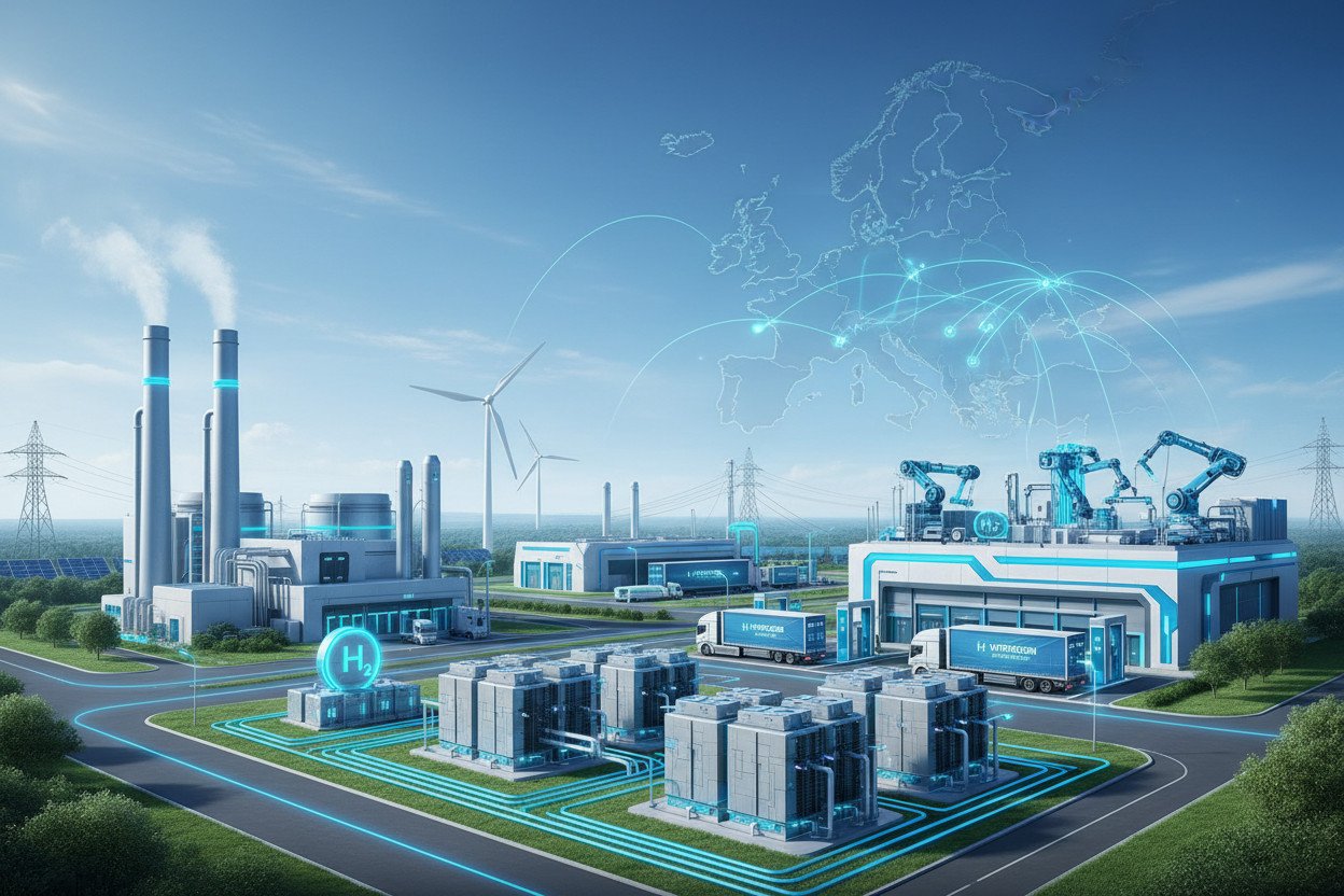 Ogniwa wodorowe w przemyśle i energetyce — polskie i europejskie projekty