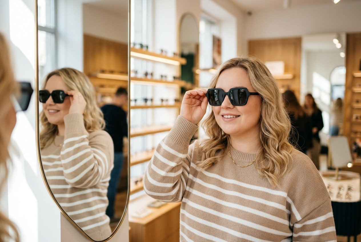 Okulary do twarzy okrągłej — dlaczego kąty robią różnicę