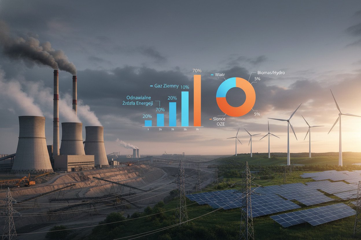 Polska energetyka w liczbach — skąd startujemy