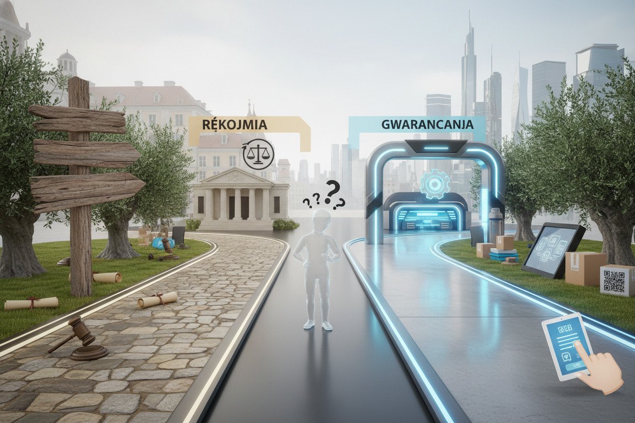 Rękojmia i gwarancja — dwie różne ścieżki reklamacyjne