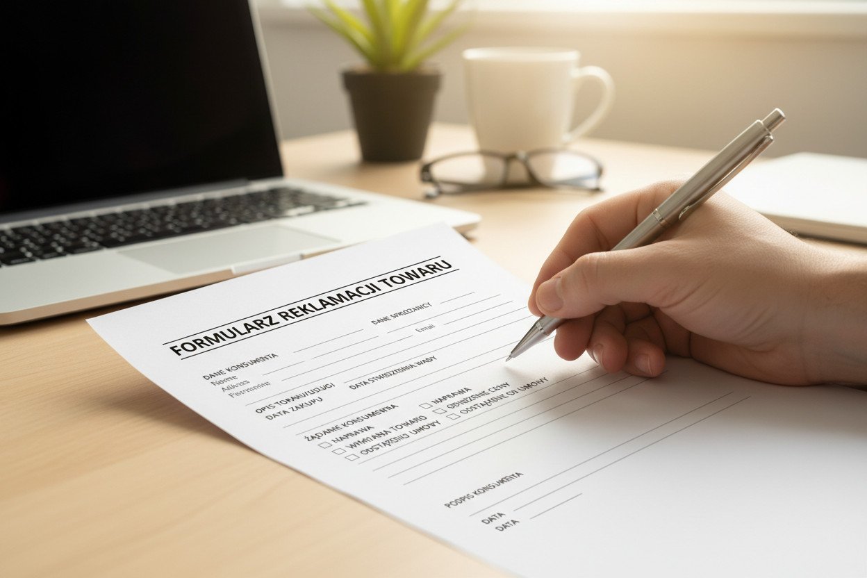 Wzór pisma reklamacyjnego — co musi zawierać